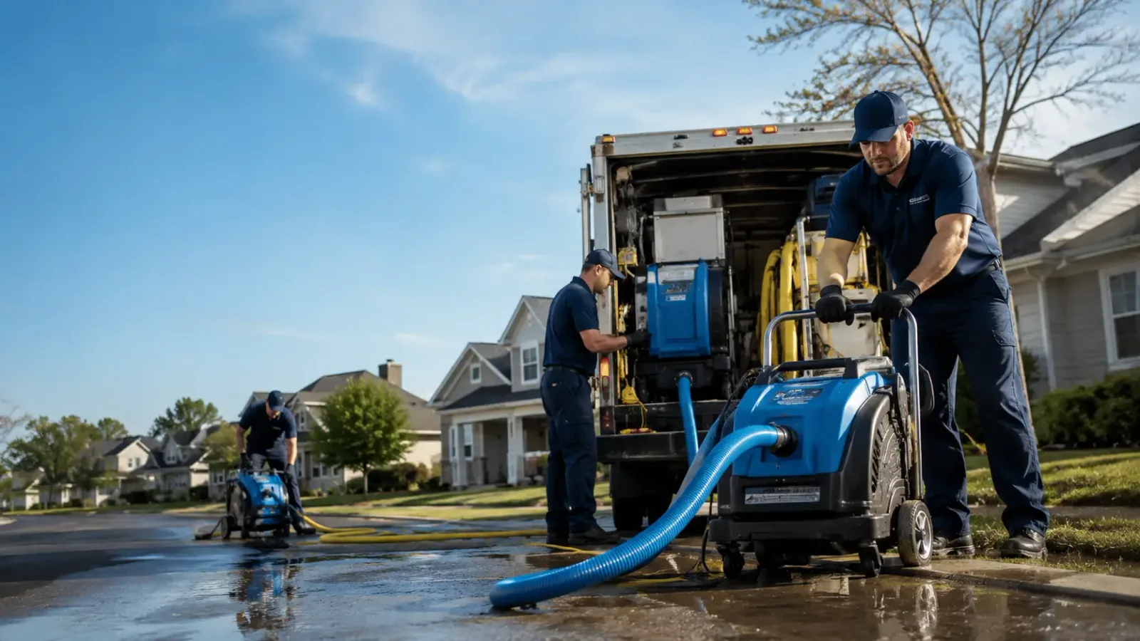 Flood Damage Cleanup in Newark, TX